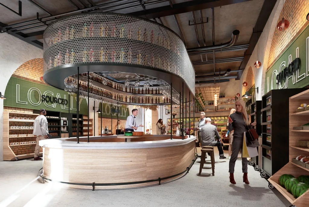 Artisan Marketplace & Central Bar