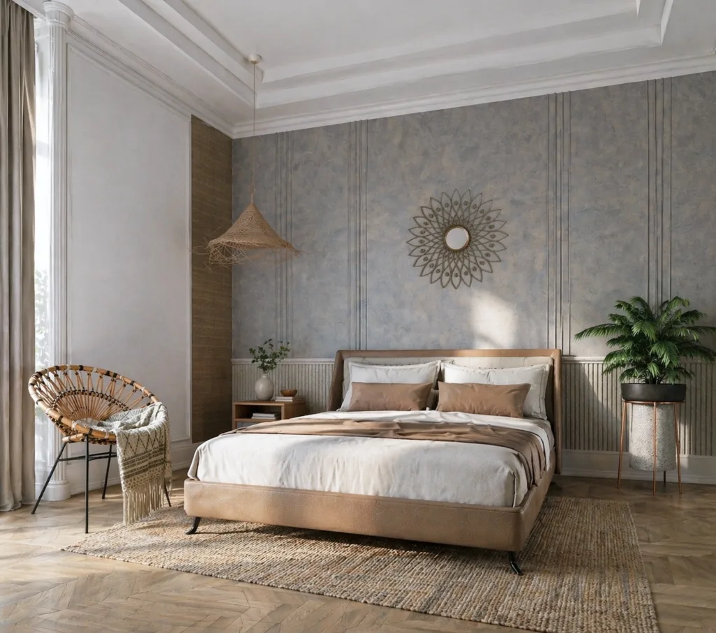 Minimalist Linen Master Suite