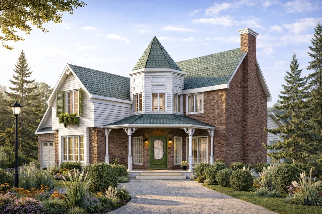 Highland Forest Stone Villa