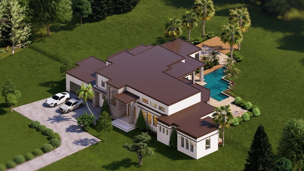 Aerial View — Residential Estate