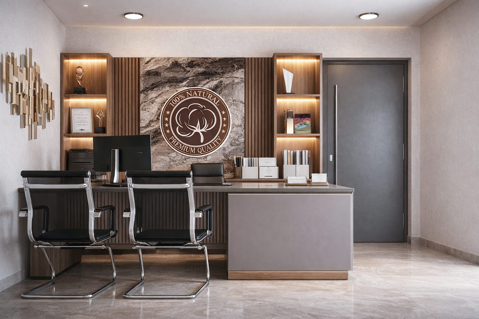Office Interior — Open Plan 2