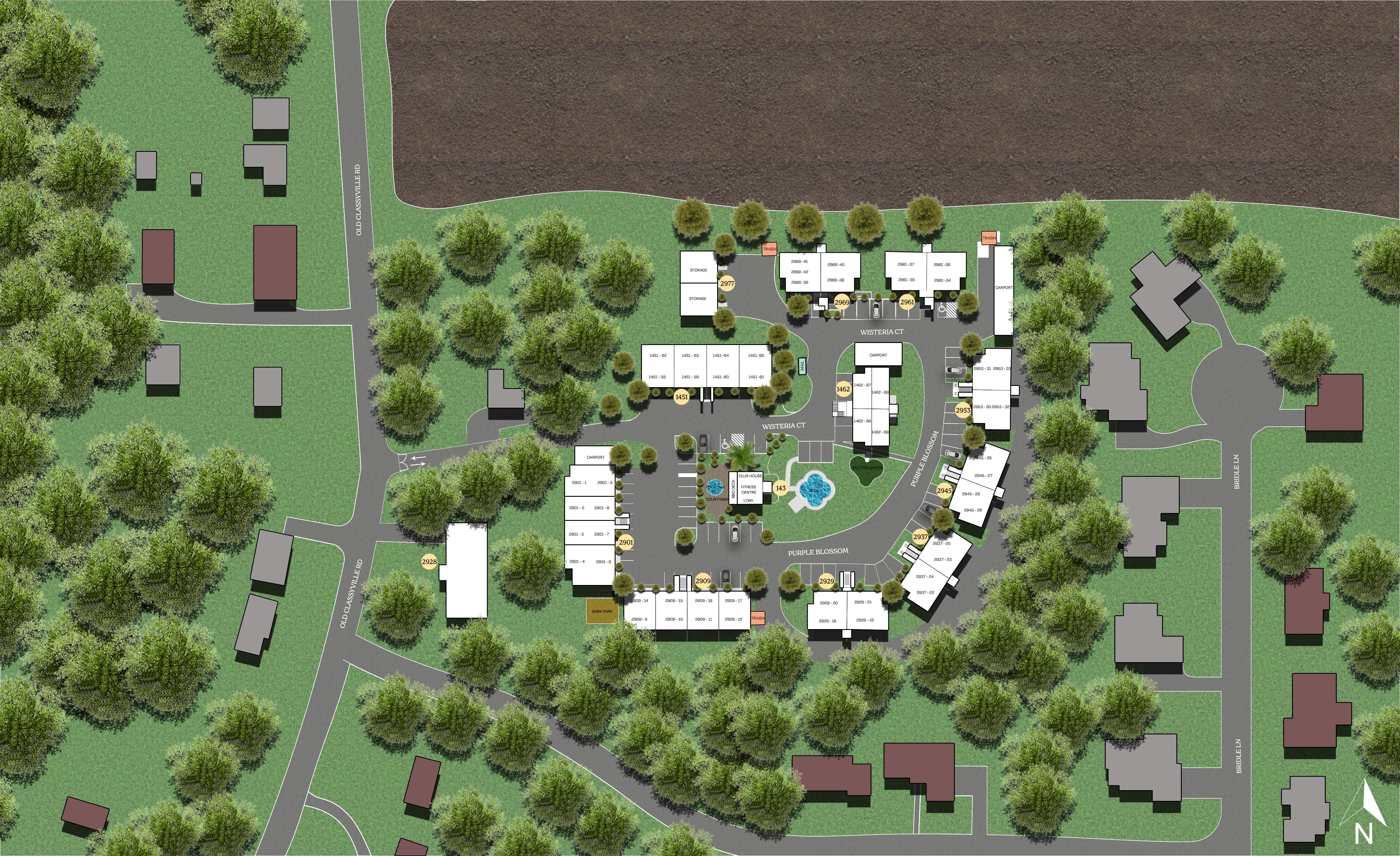 Site Plan — Master Layout 3