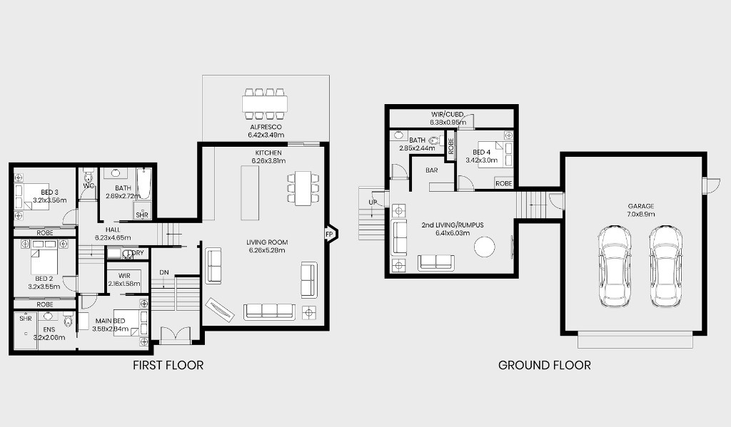Real Estate Floor Plan 6