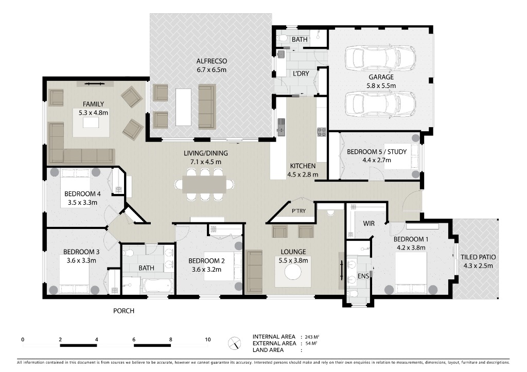 Spacious Family Residence Plan