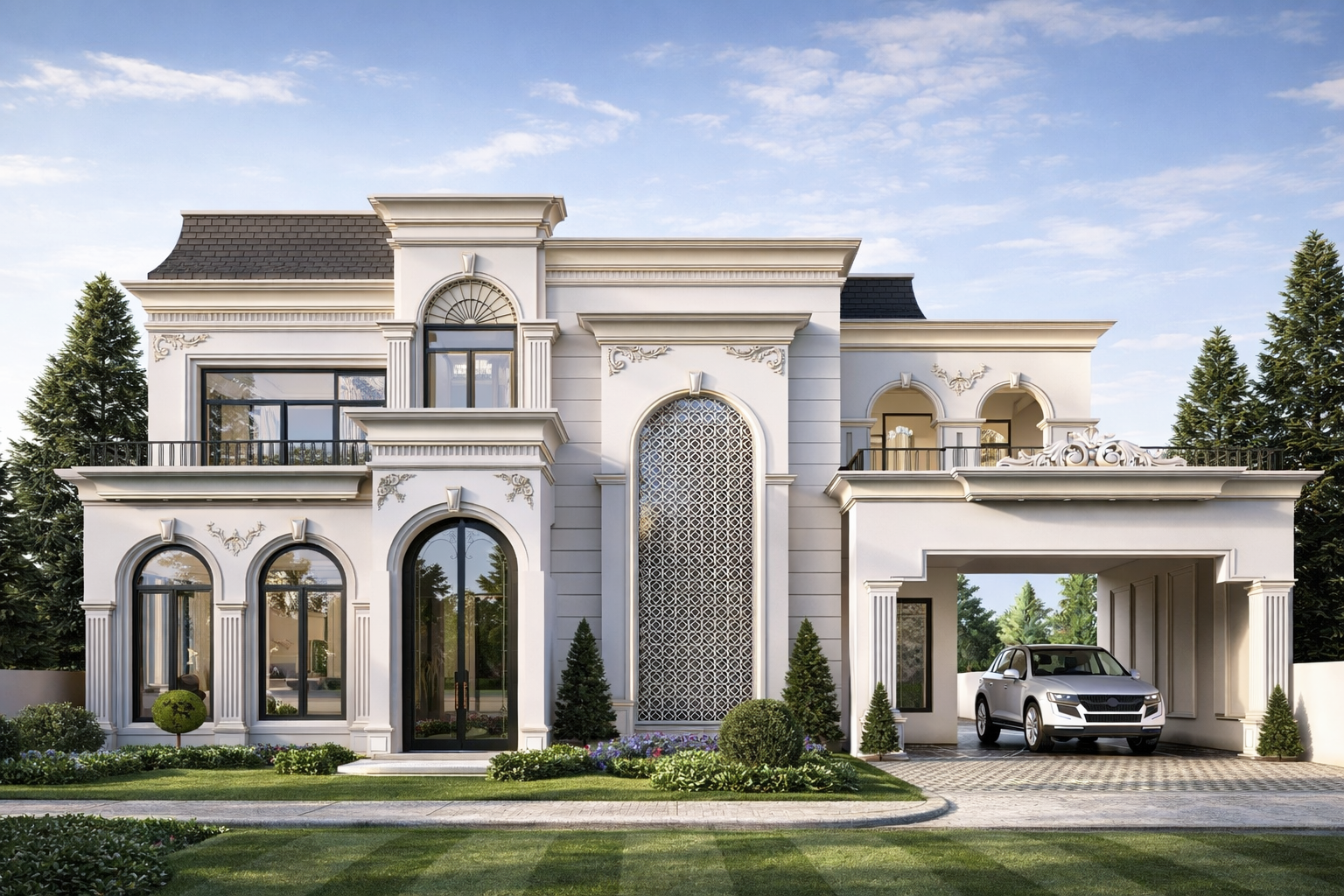 Elegant Mansion with Classic Details