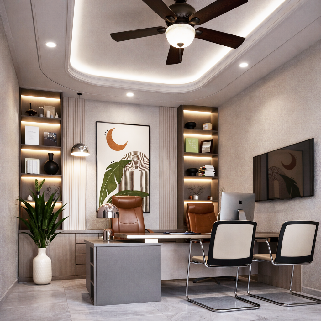 Office Interior — Open Plan 1